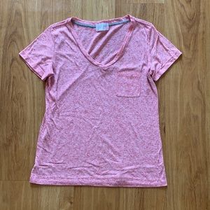 Just Be V-Neck Tee • M